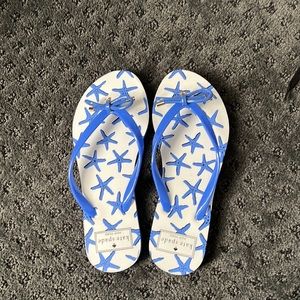 Kate Spade flip flops never worn